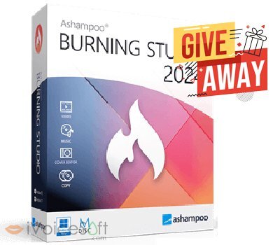 FREE Download Ashampoo Burning Studio 2024 Giveaway From iVoicesoft