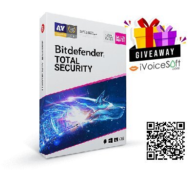 FREE Download Bitdefender Total Security 2024 Giveaway From iVoicesoft