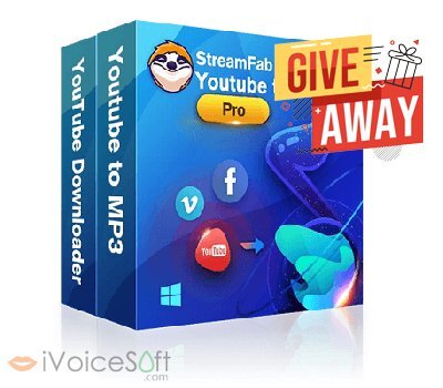 FREE Download StreamFab YouTube Downloader Pro Giveaway From iVoicesoft