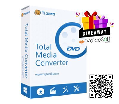 FREE Download Tipard Total Media Converter Giveaway From iVoicesoft