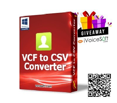 FREE Download Vovsoft VCF to CSV Converter Giveaway From iVoicesoft