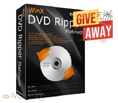 FREE Download WinX DVD Ripper Platinum Giveaway From iVoicesoft